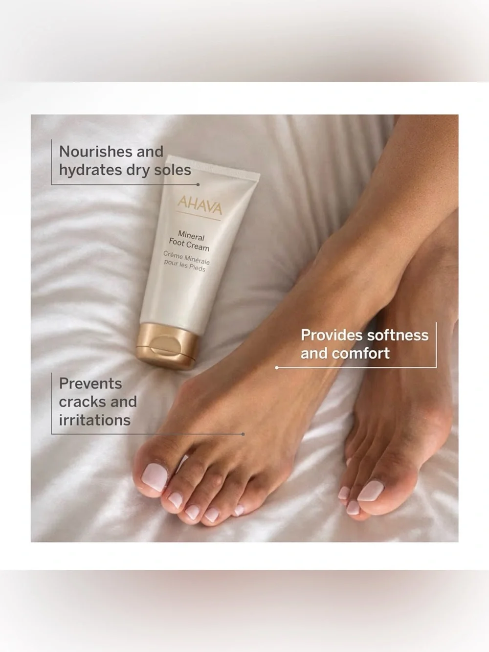 AHAVA Dead Sea Water Mineral Foot Cream